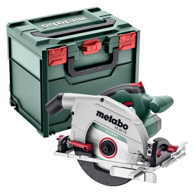 Metabo - Scie circulaire sans fil 18V ks 18 lxt 66 bl 611866840 165 mm (Machine nue)