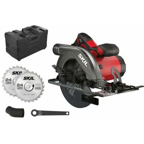 Scie circulaire 190mm 1400W – Profondeur de coupe 66mm à 90° – Moteur puissant pour coupes précises – Avec souffleur intégré – Skil - SW1E5830GA