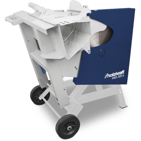 Scie circulaire à bûche mobile incl. lame diam. 505 mm 2,6kW 230V Holzkraft HWS505K 230V