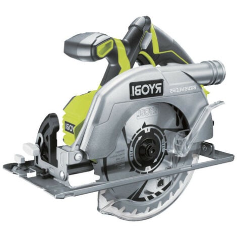 Scie circulaire brushless RYOBI 18V OnePlus 60mm - sans batterie ni chargeur R18CS7-0