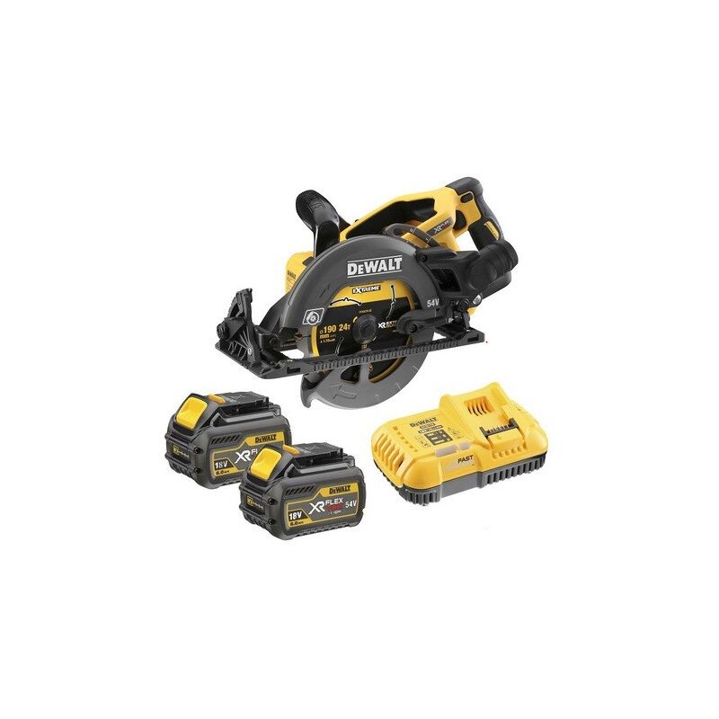 Scie Circulaire Construction Xr 54v 2ah Dewalt Dcs577t2