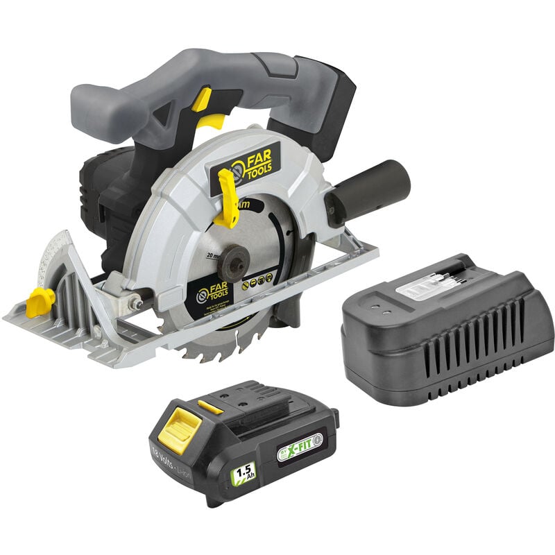 Kit xf-circular Scie circulaire 18V Ø165mm + batterie 1,5Ah + chargeur rapide
