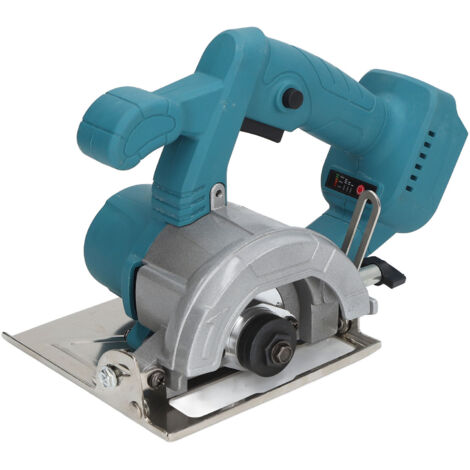 Scie circulaire électrique à angle de coupe réglable avec bouton de verrouillage Scie électrique sans fil 1200 W 18 V