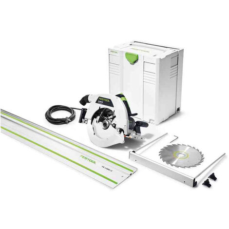 Scie circulaire FESTOOL HK 85 EB-PLUS capot basculant + Rail de guidage FS1400 - 574661