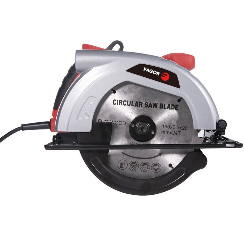 Scie circulaire filaire 1200w 4500 tours/min - Fagor - fgscf31