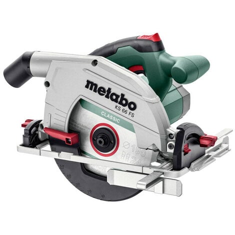 Metabo KS 66 FS-M - Scie circulaire dans MetaBox - 1500W - 190mm