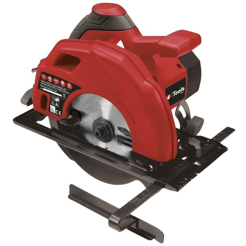 Scie circulaire 710W Disque 140mm découpe 45° Epaisseur coupe 45 mm corps aluminium Itools