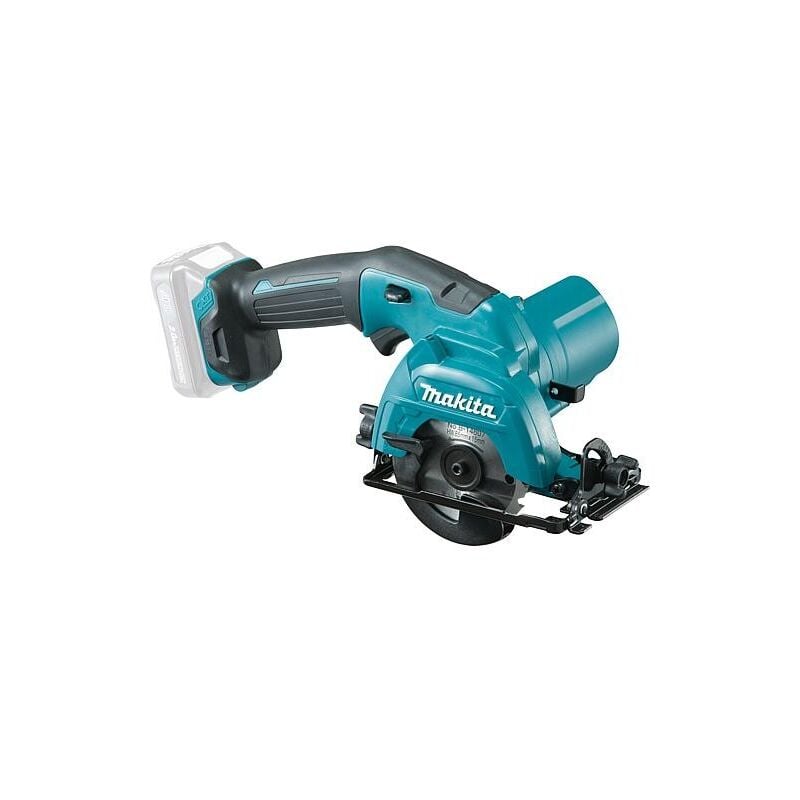 Scie circulaire manuel sans fil Makita 12V, ø 85mm, sans batterie et chargeur HS301DZ