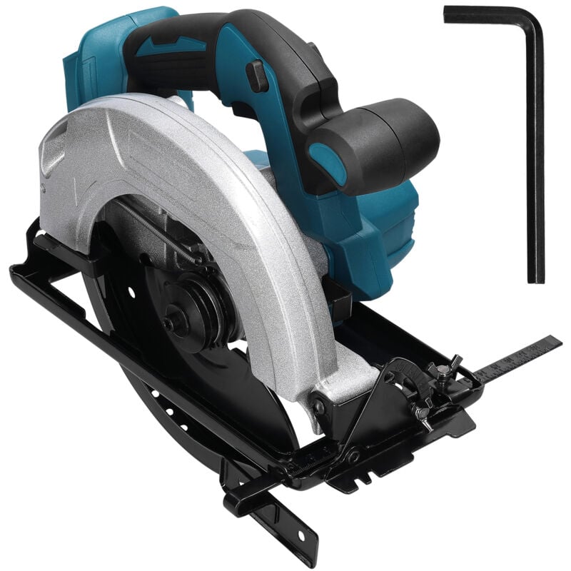 Scie Circulaire, Scie Circulaire électrique, 3800RPM, Profondeur de coupe 57mm (0°), 41mm (45°), pour la Coupe du Bois