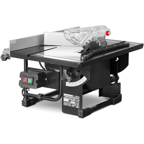 Scie circulaire sur table 800W – Lame 200mm 24 dents – Pour découpe précise du bois massif – Profondeur de coupe 43mm – Constructor