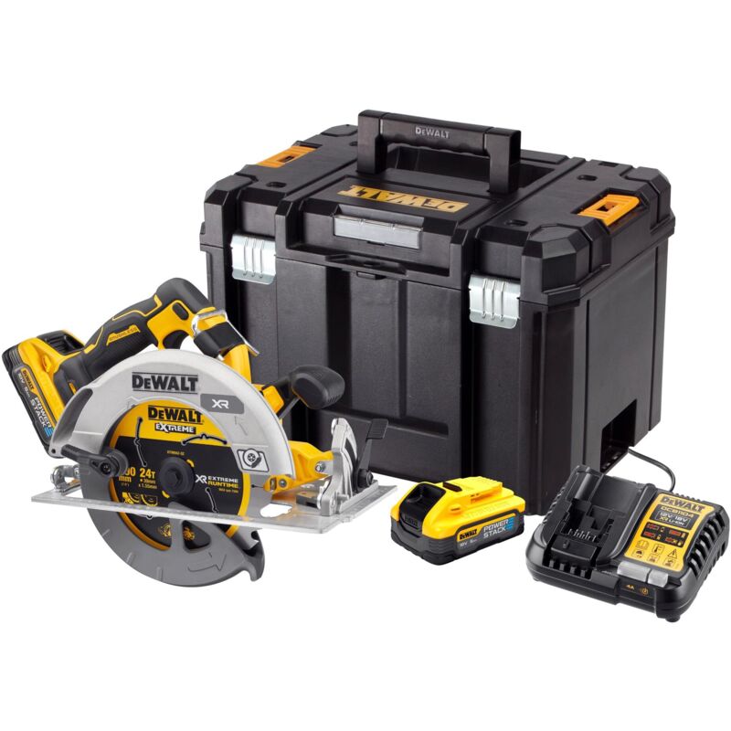 Scie Circulaire XR 18V Sans Fil Advantage 5Ah Li Ion Brushless 190 mm DEWALT DCS573H2T QW