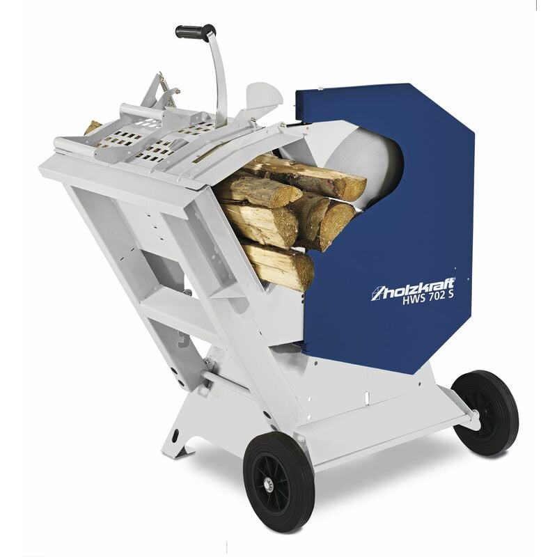 Holzkraft - Scie circulaire mobile à bûche diam. 700 mm 7,5kW HWS702S
