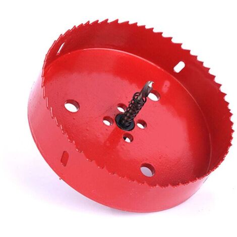 Scie Cloche - 150 mm - Bi-Metal - Pour Perçage Aluminium Acier Bois - Tige Hexagonale Incluse