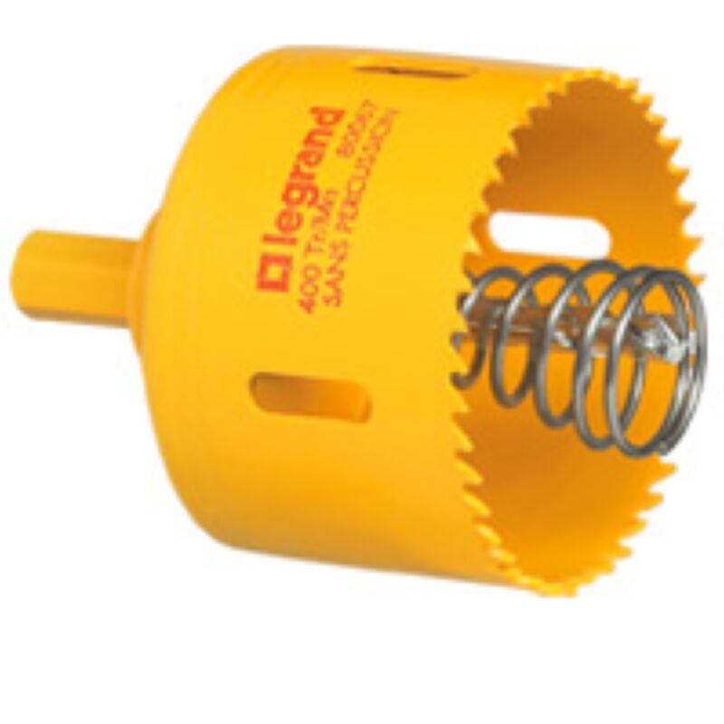 Scie cloche Ø67mm pour boîte Batibox cloisons sèches 1 à 4 postes Legrand 080067