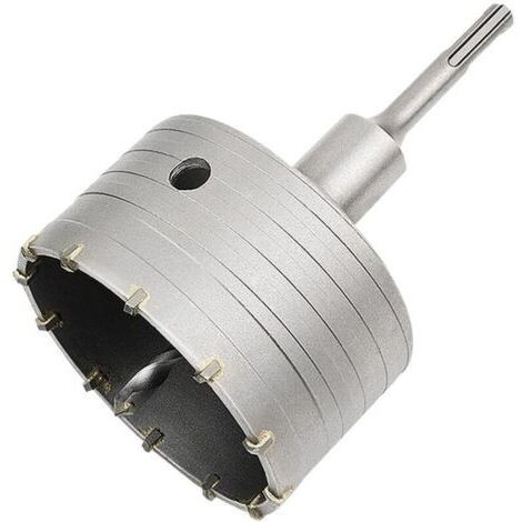 Scie cloche à béton Ulisem avec adaptateur SDS Plus 110 mm, pour brique, béton, ciment, pierre (adaptateur SDS Plus 100 mm + 110 mm)
