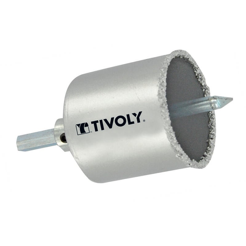Tivoly - Scie Cloche à Concrétion Carbure hm Monobloc • Ø67mm • Pour Perçage dans la Brique • Pour Perçage dans le Parpaing