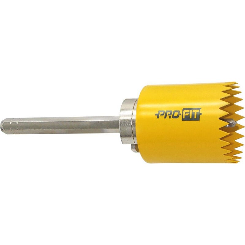 Scie cloche à coupe nette 86 mm pour plaques de plâtre Profit