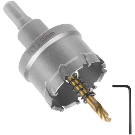 LU&MN – Scie-cloche En Carbure De Tungstène Très Résistante Pour Acier Inoxydable, 30 Mm