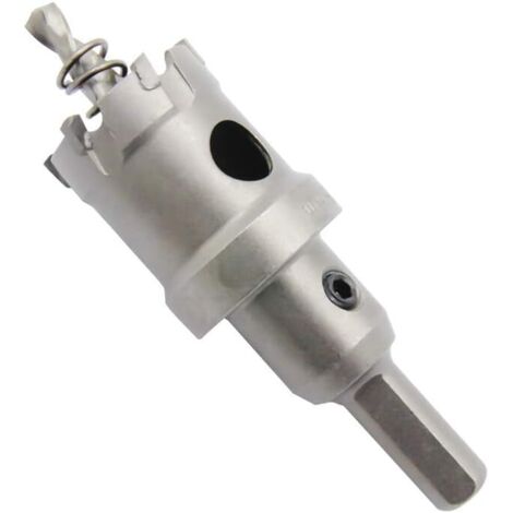 Scie-cloche bimétallique à carburateur T.C.T de qualité industrielle Scie-cloche en acier inoxydable de 1-1/8 po (28 mm)
