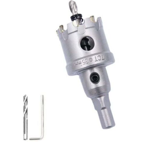 Scie cloche bimétallique en carbure 1-3/8"(35mm) robuste de qualité industrielle coupe trou en acier inoxydable