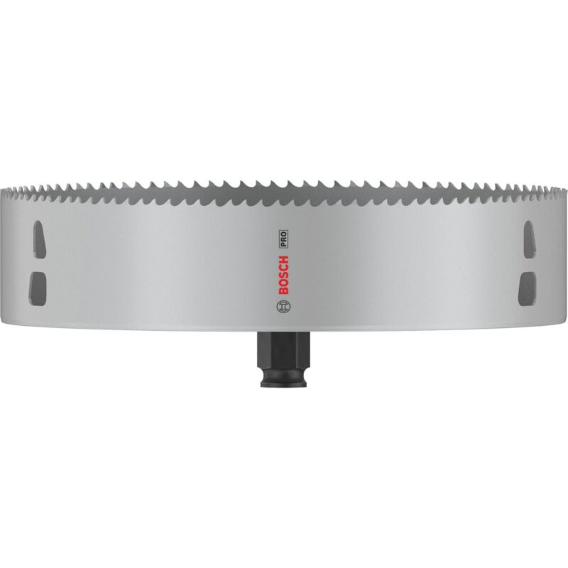 Bosch 1x Crown Saw PRO Multi Material Power Change Plus (pour bois tendre, plaques de plâtre, Ø 210 mm, accessoires professionnels pour le perçage)