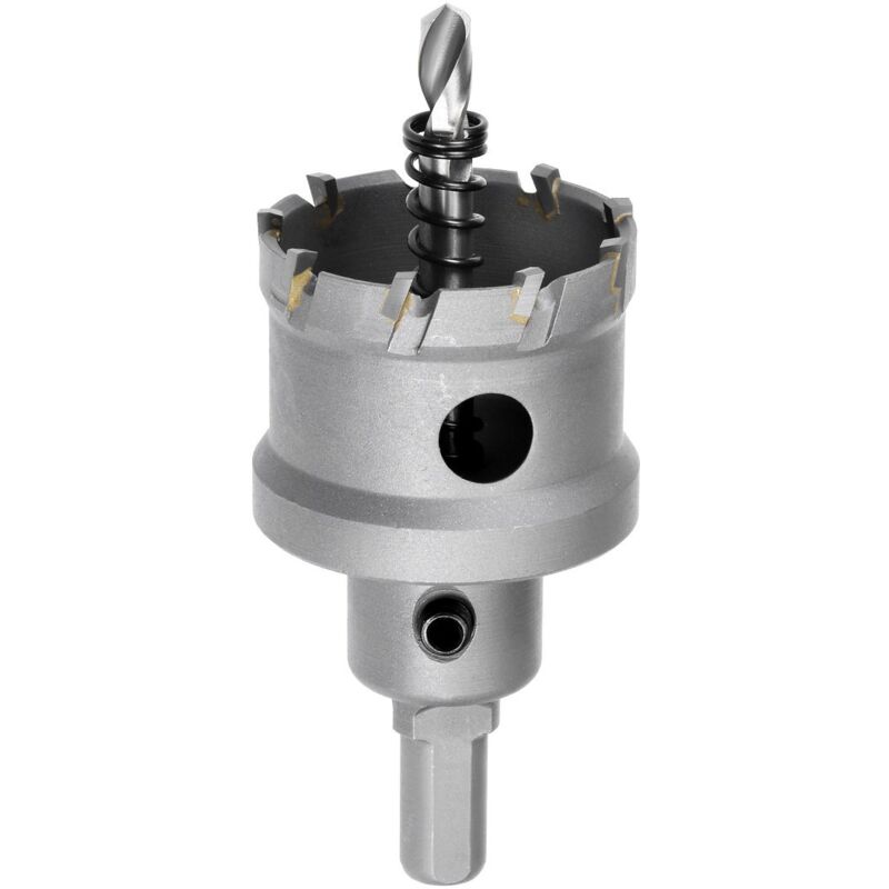 Scie Cloche Carbure Trépan Scie à Trou 42mm tct pour 5mm Acier Inox Feuille Métal