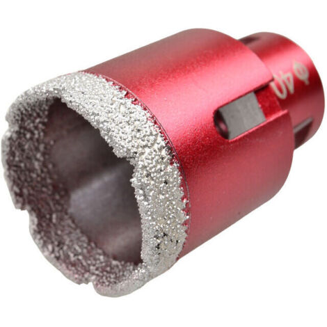 Scie Cloche Carrelage 40mm, Couronne de Forage avec Filetage M14, Trépan DiamantPour Carrelage et Grès Cérame [Classe énergétique A+] --