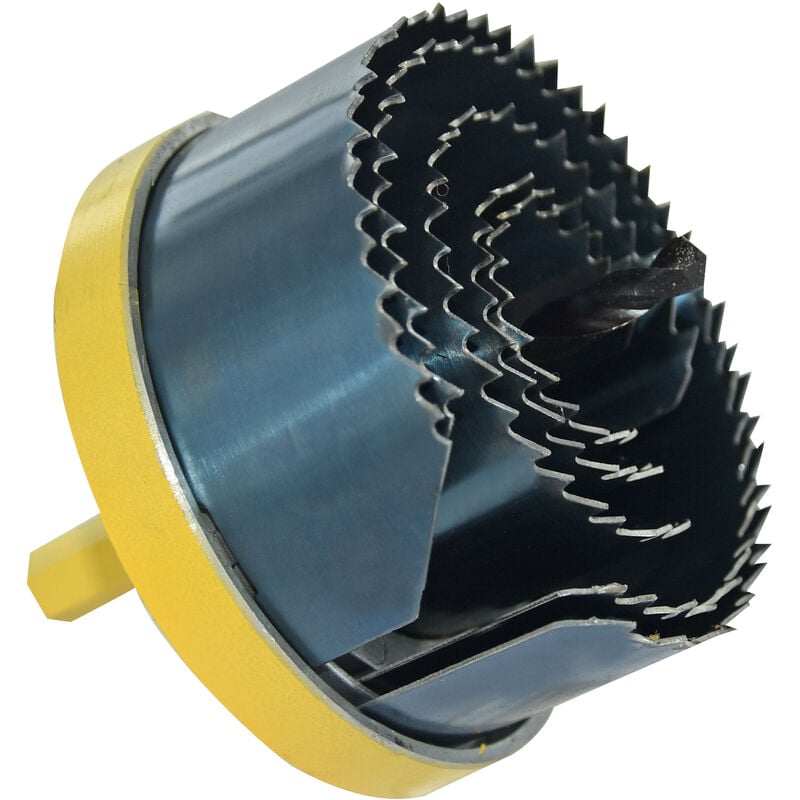 Tivoly - Scie Cloche hcs Multi-Lames • 5 Lames de Ø28mm à Ø75mm • Usage occasionnel • Pour Forage dans le Bois Tendre • Pour Forage dans le Plâtre