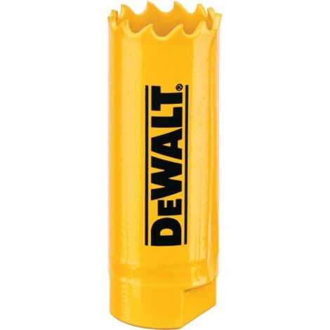Scie cloche DeWALT Bimétal 19mm, profondeur de coupe 44mm ( Prix pour 1 )