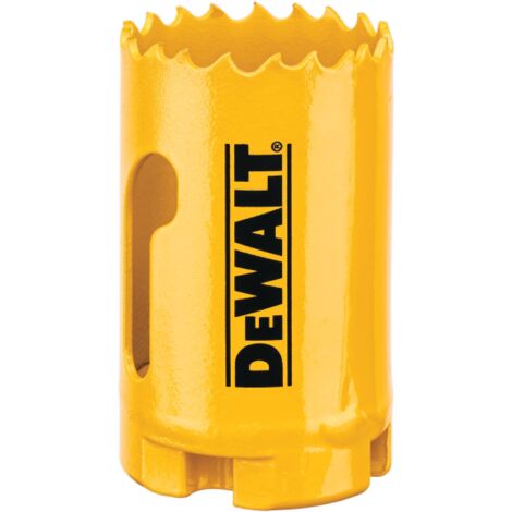 Scie cloche DeWALT Bimétal 37mm, profondeur de coupe 44mm ( Prix pour 1 )