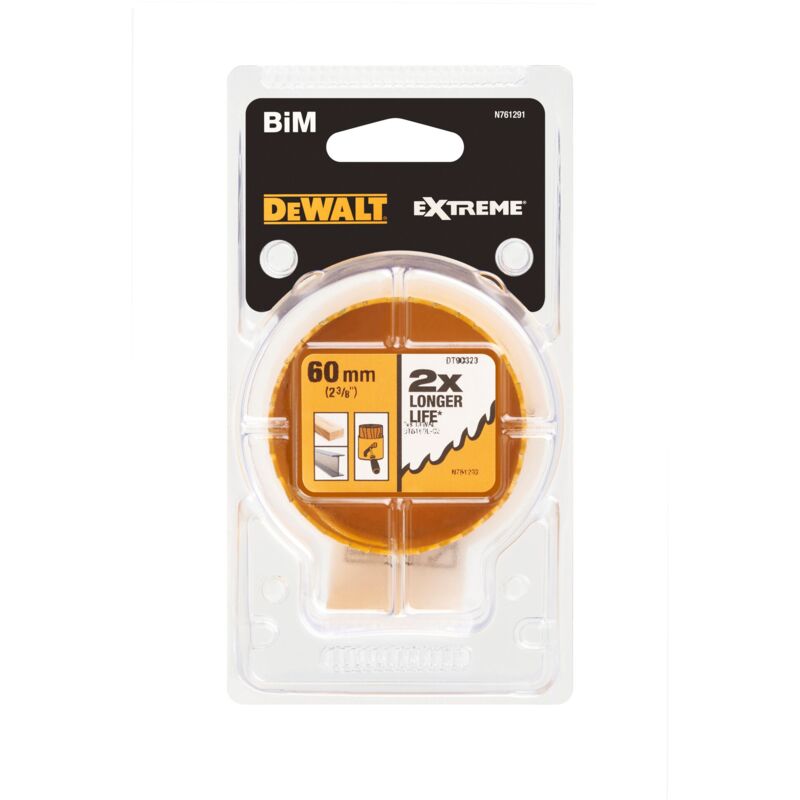 Dewalt - Couronne bimétallique, 60 mm DT90323-QZ