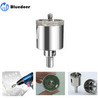 Ahlsen Foret De Diamant Avec Foret Centreur, 25mm Trou Scie Cloche Trépan De Carottage Outils De Coupe Pour Verreceramiquecarrelagepierre Claire 79010237