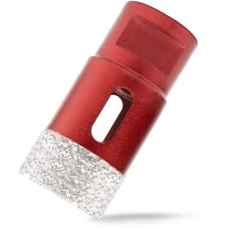 Scie Cloche Diamant Foret avec Filetage M14 pour le forage à sec ou humide de manière professionnelleà sec en Porcelaine, Carrelage, Granit, Marbre, Verre (30mm)