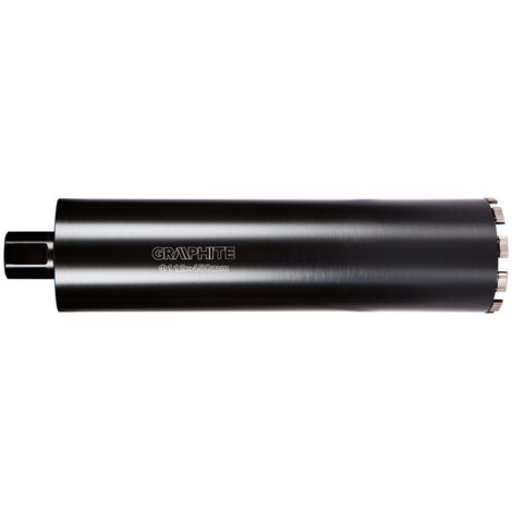 Scie cloche diamantée pour perceuse 58G540 112×450mm×10T