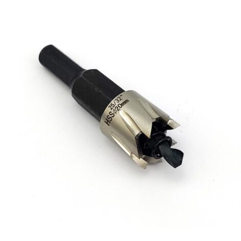 Scie cloche RS PRO HSS 20mm, profondeur de coupe 11mm ( Prix pour 1 )