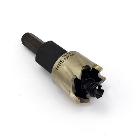 Scie cloche RS PRO HSS 25mm, profondeur de coupe 11mm ( Prix pour 1 )