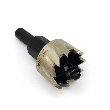 Scie cloche RS PRO HSS 32mm, profondeur de coupe 11mm ( Prix pour 1 )
