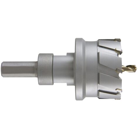 Scie cloche ruko acier dur carbure 22 mm argent