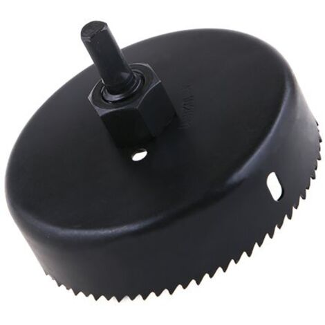 Scie cloche - Scie trépans Diam.102mm - Bois/plâtre/plastique - Forêt centreur Diam.8mm