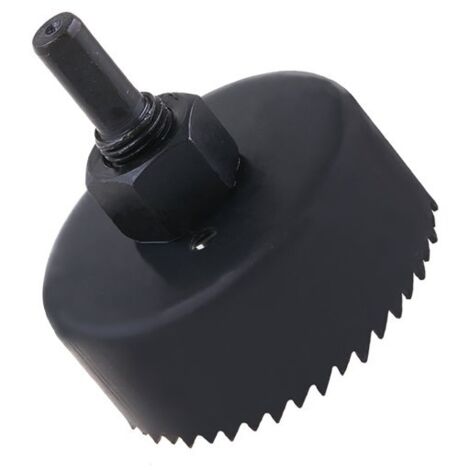 Scie cloche - Scie trépans Diam.152mm - Bois/plâtre/plastique - Forêt centreur Diam.8mm