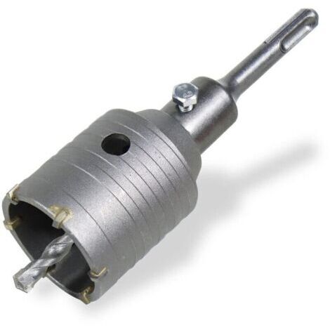 Scie cloche trépan 55mm – Couronne de forage 8x110mm – Pour béton et maonnerie – Adaptateur SDS plus inclus
