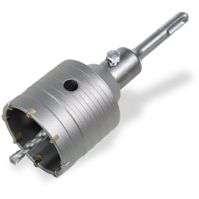 Beijiyi - Scie cloche trépan brique 65mm scie cloch trépan béton Couronne de forage 8x110mm avec adaptateur sds plus pour maçonnerie et béton