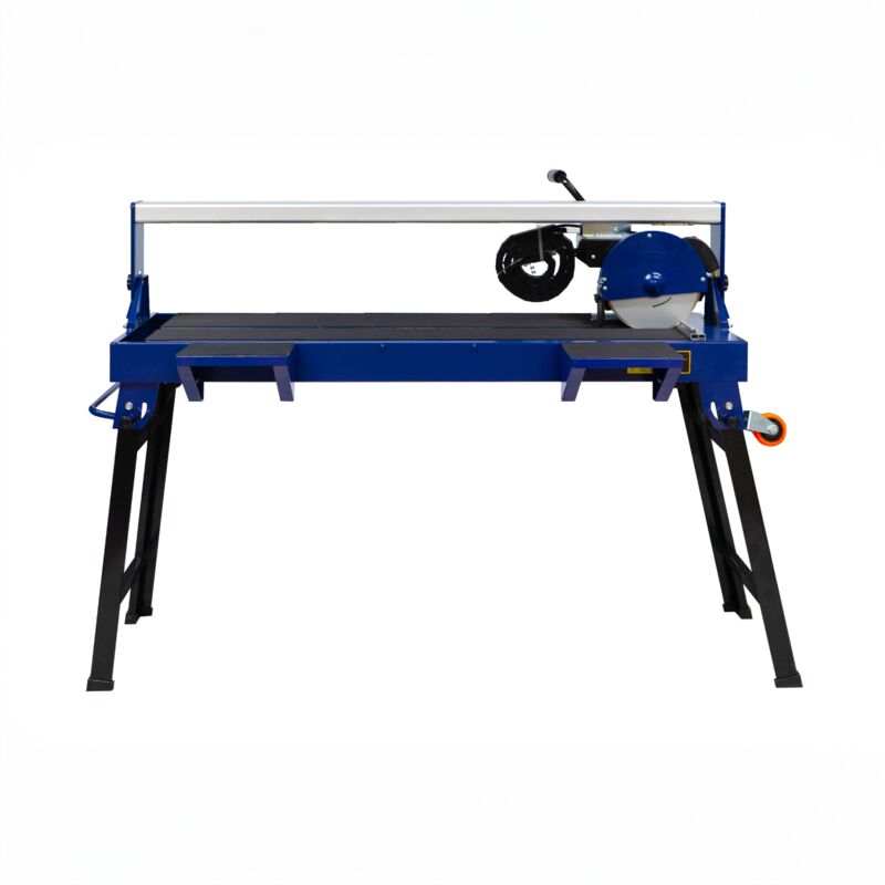 Scie à Carrelage sur Table de Sciage de 920mm, Coupe Carreaux Électrique, Scie de Table, Moteur Robuste de 1200W, Angle de couple 0-45°, Portable [2x