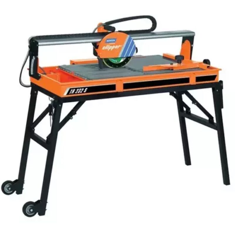 Scie de carrelage Norton Clipper 1100W + disque 230 mm