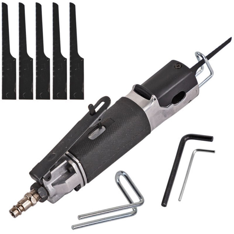 Scie de carrossier pneumatique 1/4 professionnelle acier 1,5 alu 2 mm