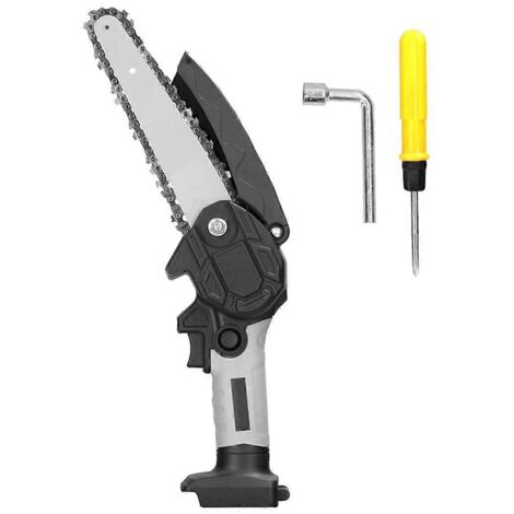 Scie d'élagage électrique de 15 cm (6 pouces) pour le travail du bois, compatible avec la batterie WORX 21V.