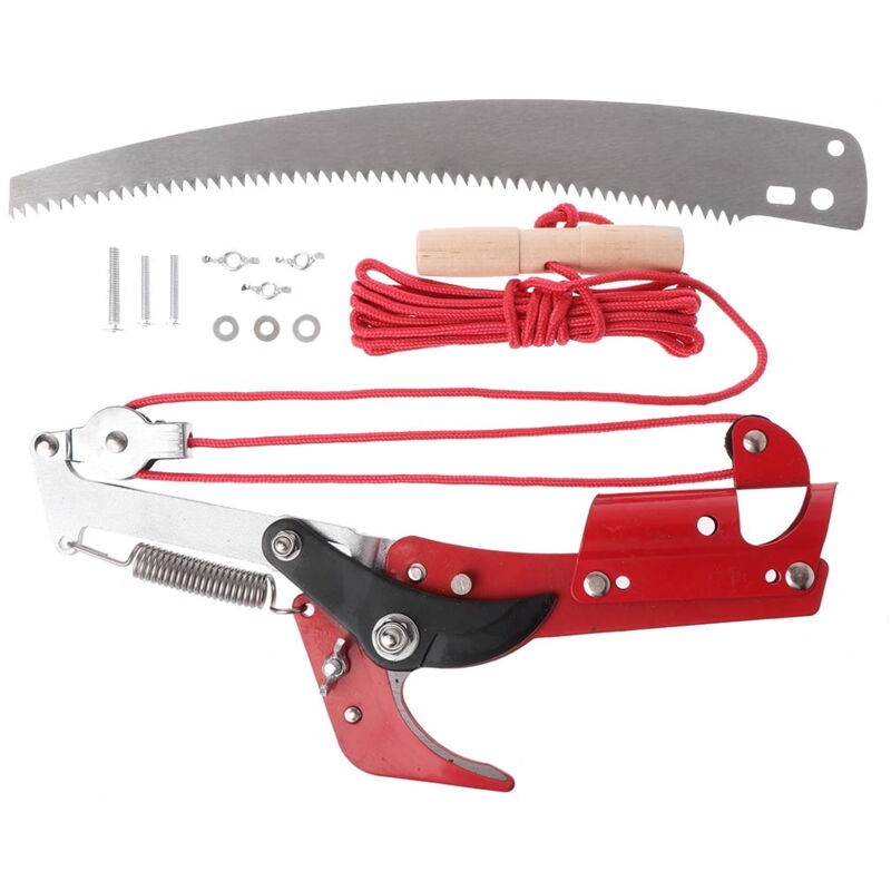 Feiyue - Scie d'élagage extensible pour arbres fruitiers, sécateur à haute altitude
