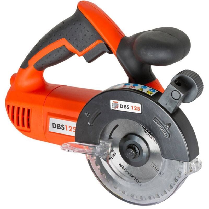 Maschinen DBS125 Scie double lame Profondeur de coupe max. (90°) 31 mm 1200 w - Holzmann