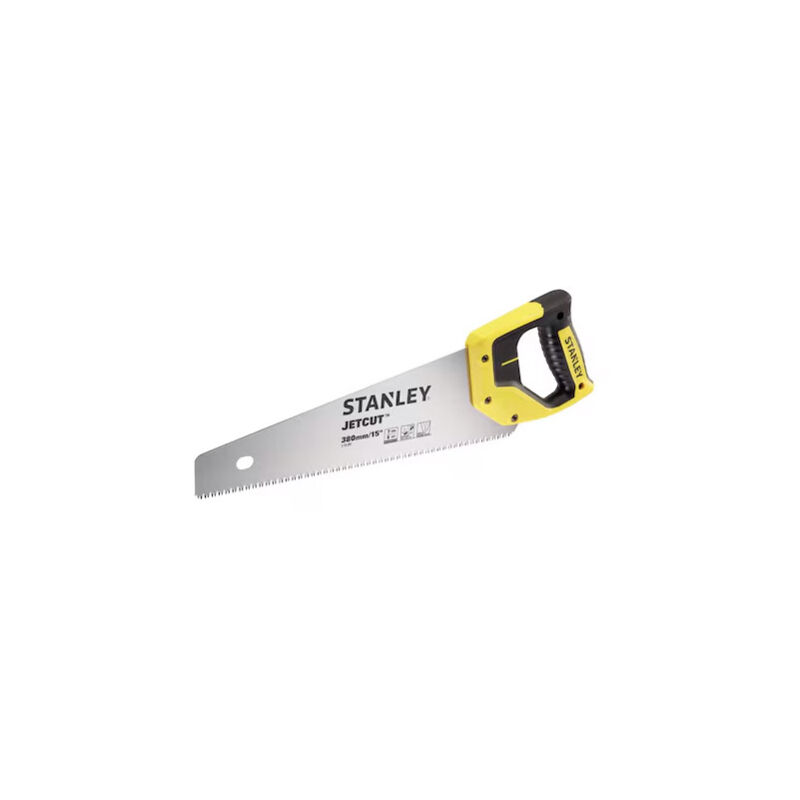 Stanley - Scie Egoine 2-15-281 - Jetcut - Coupe de Debit Moyenne Section 380 mm
