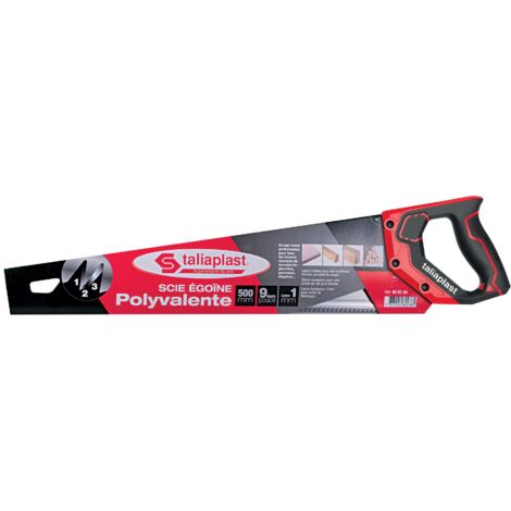Scie egoine polyvalente 500mm poignee bi-matiere TALIAPLAST - 480238